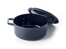 Alva Braadpan - Dutch Oven Nori Gietijzer ø 26 cm + Gratis handvaten - geëmailleerde anti-aanbaklaag