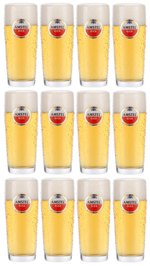 Verres à bière Amstel Fluitje 180 ml - 12 pièces