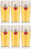 Verres à bière Amstel / Sifflet - 180 ml - 6 pièces