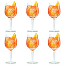 Verres Aperol Spritz 450 ml - 6 pièces