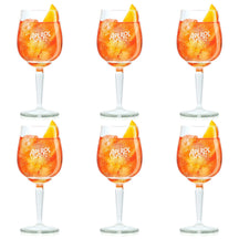 Verres Aperol Spritz 450 ml - 6 pièces