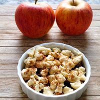 Crumble aux pommes