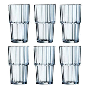 Verre trempé Arcoroc Tumbler Norvège 270 ml - Lot de 6