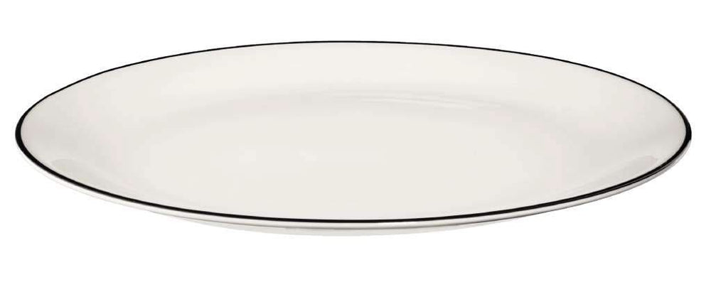 Assiette à petit-déjeuner ASA Selection A Table Ligne Noire ø 21 cm