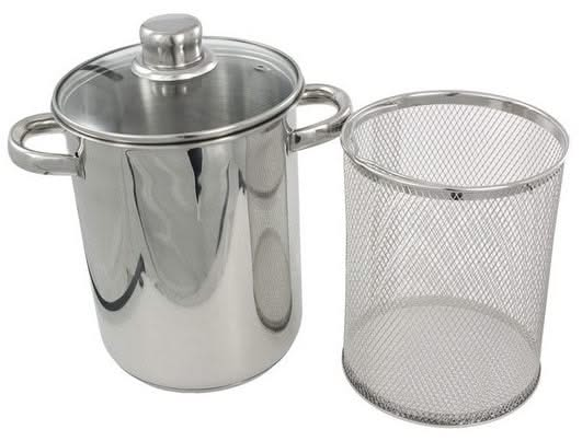 Poêle à pâtes / Poêle à asperges - Inox - ø 16 cm / 4,0 litres