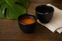 Tasses à Thé Cookinglife - Fonte - Noir - 2 pièces