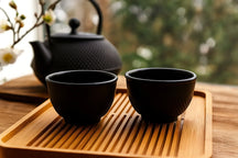 Tasses à Thé Cookinglife - Fonte - Noir - 2 pièces