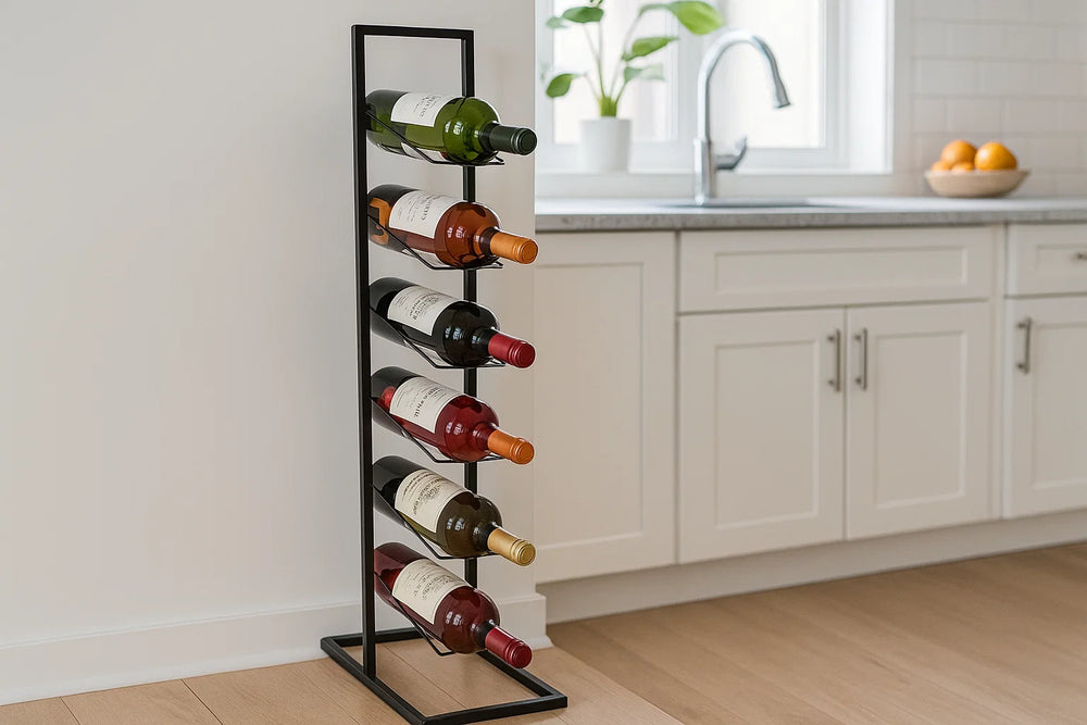 Casier a vin Cookinglife - Range-bouteilles - Bar Essentials - 6 bouteilles
