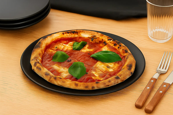 Plats à pizza Cookinglife Noir ø 30 cm - 4 pièces
