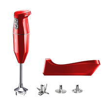 Mixeur plongeant / robot de cuisine sans fil Bamix - 3 vitesses - Cordless Plus Rouge