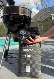 Charbon de bois Grill Fanatics - Charbon d'acacia - Acacia Mearnsii - 5 kg