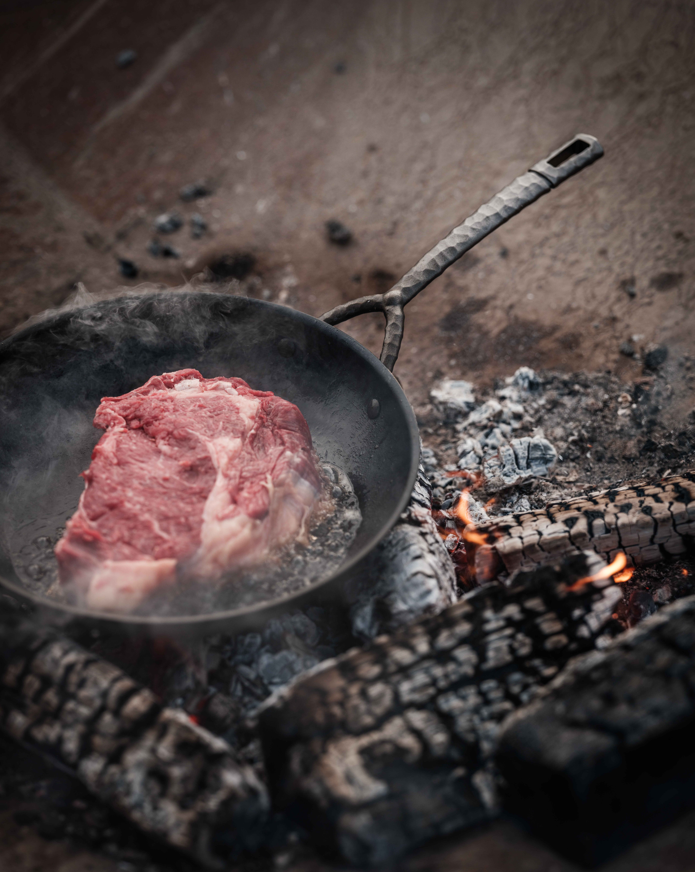 Poêle à frire Beka Artis en acier au carbone - ø 28 cm - sans revêtement antiadhésif