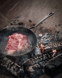 Poêle à frire Beka Artis en acier au carbone - ø 28 cm - sans revêtement antiadhésif