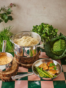 Beka Pannenset Cicla 4-Delig - zonder anti-aanbaklaag - geschikt voor alle warmtebronnen (Kookpannen & Steelpannen)