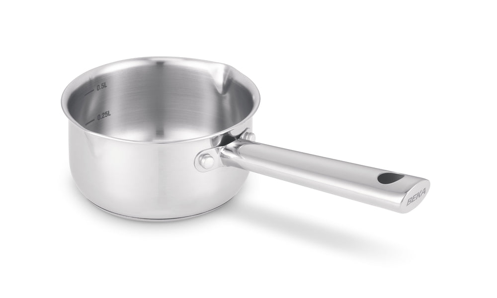 Beka Pannenset Cicla 4-Delig - zonder anti-aanbaklaag - geschikt voor alle warmtebronnen (Kookpannen & Steelpannen)