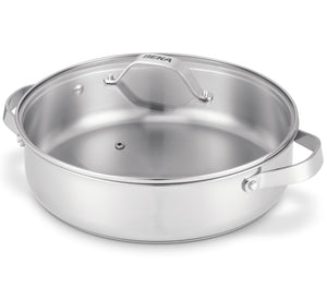 Poêle à sauter BEKA - Couvercle en verre - Cicla - Ø 28 cm - 5,1 L