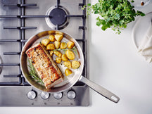 Beka Koekenpannenset Maestro RVS - ø 24 & 28 cm - zonder anti-aanbaklaag - geschikt voor alle warmtebronnen