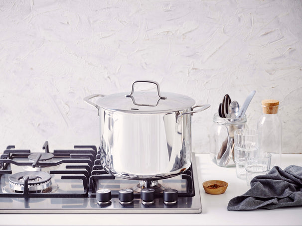 Beka Kookpan Maestro RVS met deksel ø 20 cm / 3.7 liter - geschikt voor alle warmtebronnen