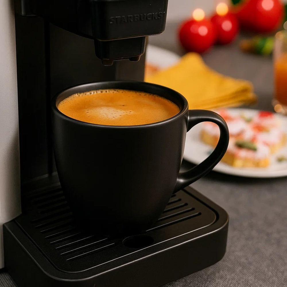 Tasses à café Studio Tavola - Black Tie 200 ml - 6 pièces