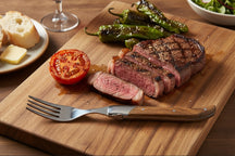 Couverts à steak Blackwell Laguiole - Couteaux à steak & Fourchettes à steak - Bois d'olivier - 12 pièces