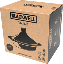 Tagine en fonte Blackwell - Noir ø 30 cm / 3 litres - sans revêtement antiadhésif