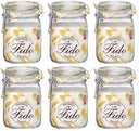 Bormioli Rocco Weckjars Fido 11 x 11 cm / 1 litre - 4 pièces