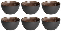 Studio Tavola Assiettes Dark Brown ø 14 cm - 6 pièces