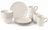 Ensemble de petit-déjeuner Broste Copenhagen Nordic Vanilla 12 pièces / 4 personnes - 4 assiettes à petit-déjeuner, 4 bols et 4 tasses