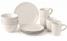 Ensemble de petit-déjeuner Broste Copenhagen Nordic Vanilla 12 pièces / 4 personnes - 4 assiettes à petit-déjeuner, 4 bols et 4 tasses