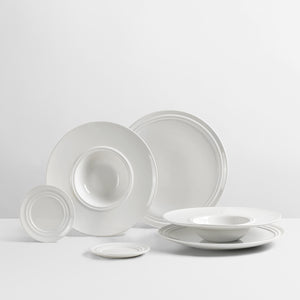 Ensemble de pâtes Broste Copenhagen Stevns 6 pièces / 2 personnes - 2 assiettes à pâte, 2 assiettes à diner et 2 petite assiettes