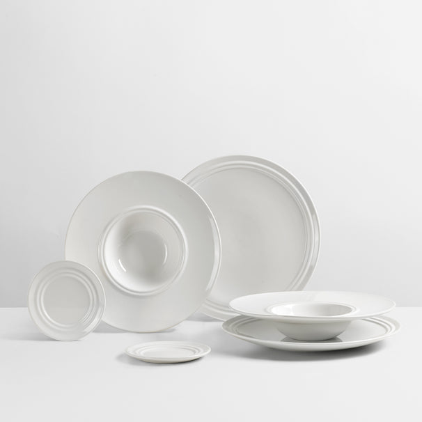 Ensemble de pâtes Broste Copenhagen Stevns 6 pièces / 2 personnes - 2 assiettes à pâte, 2 assiettes à diner et 2 petite assiettes