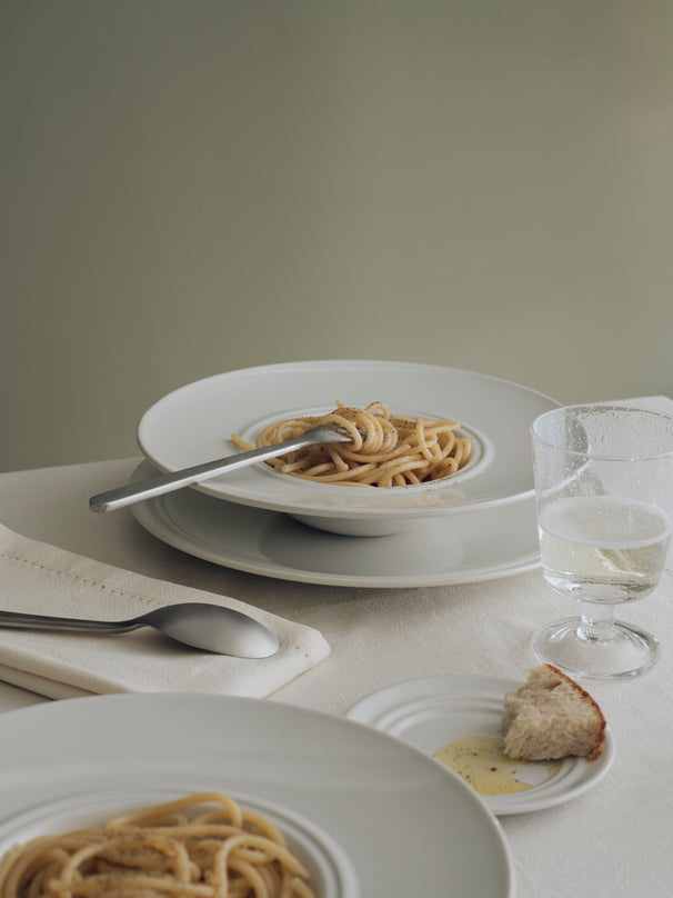 Ensemble de pâtes Broste Copenhagen Stevns 6 pièces / 2 personnes - 2 assiettes à pâte, 2 assiettes à diner et 2 petite assiettes