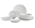 Ensemble de vaisselle Broste Copenhagen Stevns 12 pièces / 4 personnes - 4 assiettes à diner, 4 assiettes à petit-déjeuner et 4 assiettes creuses