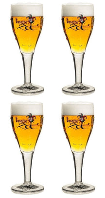 Ensemble de verres à bière Brugse Zot - 330 ml - 4 pièces