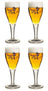Ensemble de verres à bière Brugse Zot - 330 ml - 4 pièces