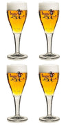Ensemble de verres à bière Brugse Zot - 330 ml - 4 pièces