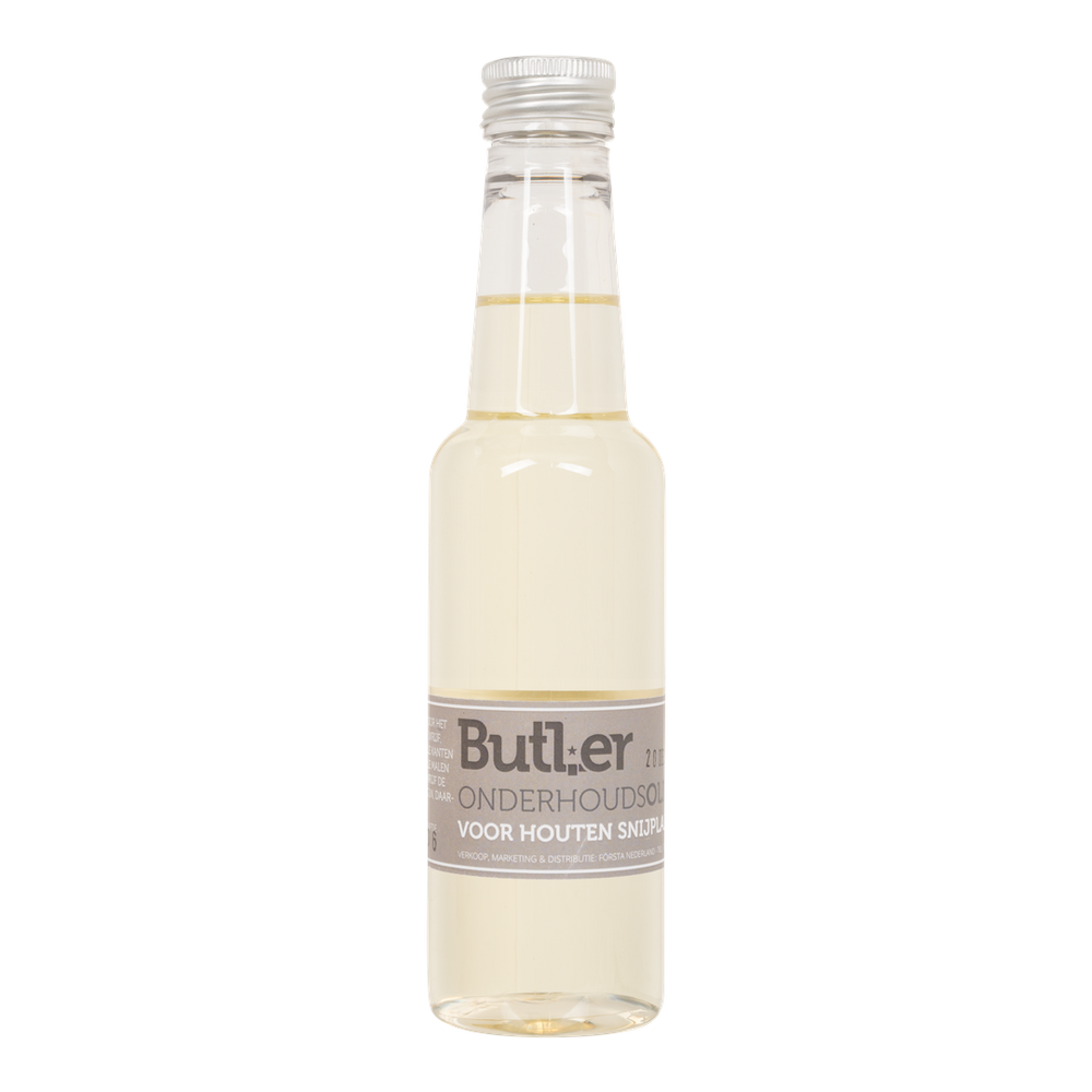 Huile d'entretien Butler pour planches à découper en bois 250 ml
