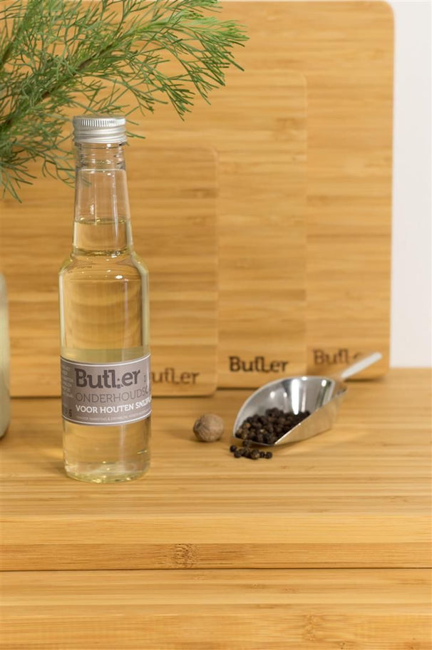 Huile d'entretien Butler pour planches à découper en bois 250 ml