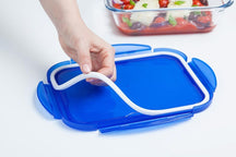 Boîtes de conservation Pyrex - avec couvercle - Cook & Go - bas - 800 ml - 3 pièces