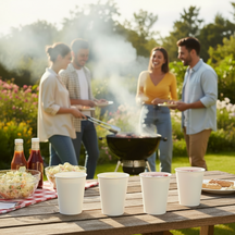 Ensemble de gobelets à café Cookinglife - Gobelets en carton - 230ml - 50 pièces