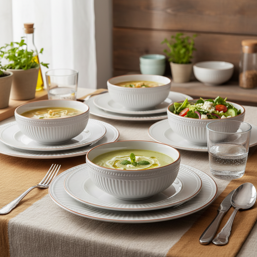 Ensemble de vaissellle Cookinglife Stratton 24 pièces / 6 personnes

