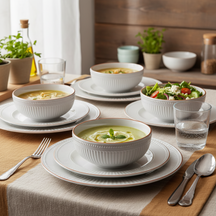 Ensemble de vaissellle Cookinglife Stratton 24 pièces / 6 personnes

