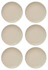 Assiettes à dîner Cookinglife Cardida Beige ø 26 cm - 6 pièces