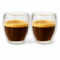 Set de verres à espresso Cookinglife - Double paroi - Barista - 80 ml - 2 pièces