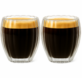 Verre à café/thé Cookinglife double paroi Pumpkin 260 ml - 2 pièces