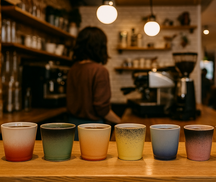 Tasses à café Studio Tavola - Tasses Senseo - Fire - 200 ml - 6 pièces