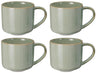 Ensemble de mugs Cookinglife - Mugs à café - Serene - 330 ml - 4 pièces