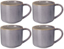 Ensemble de mugs à café Cookinglife - en faïence - Serene - 330 ml - 4 pièces