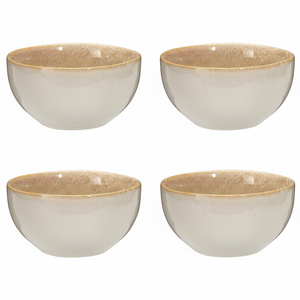 Bols à soupe Cookinglife Serene Sand ø 14 cm - Faïence - 4 pieces