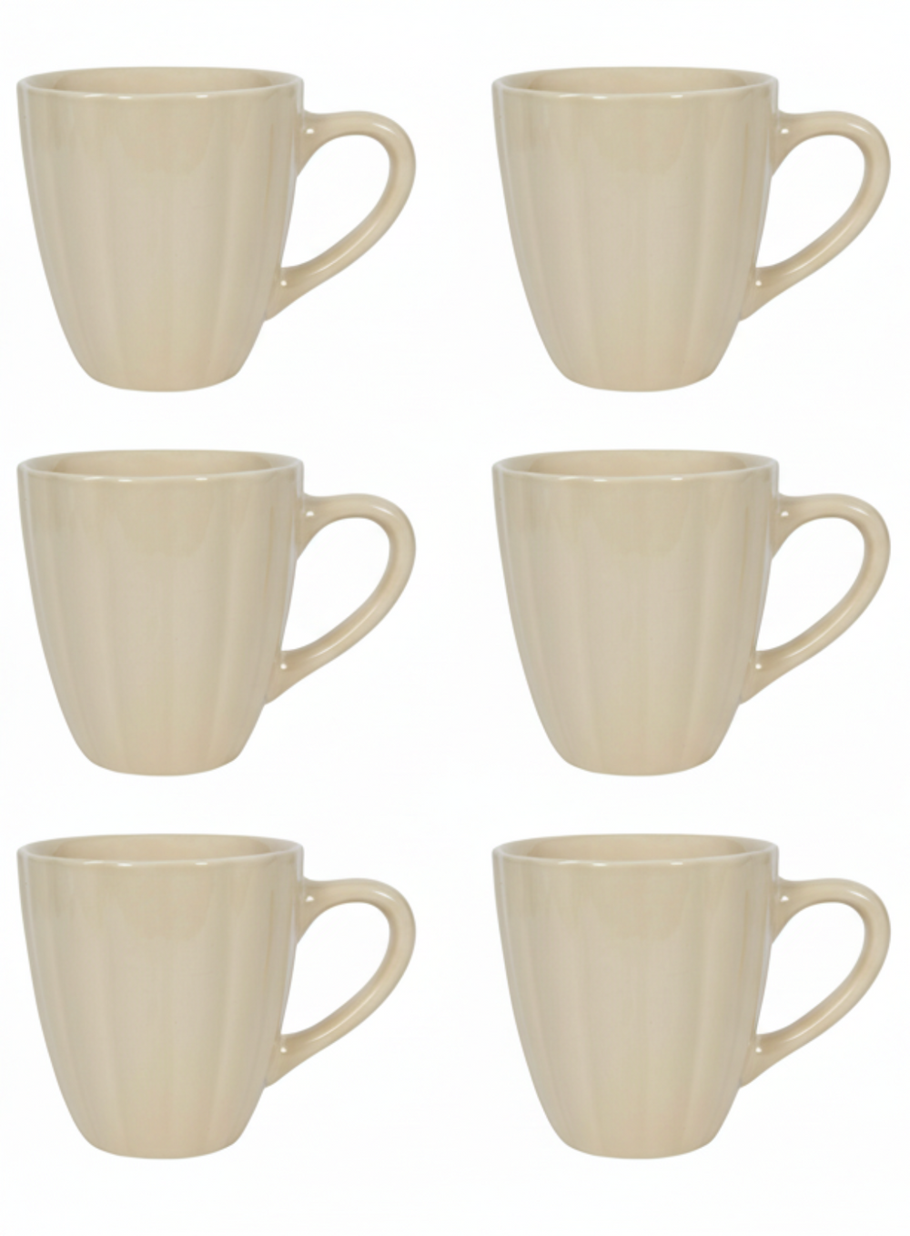 Tasses Cookinglife Cardida Beige 350 ml - 6 pieces